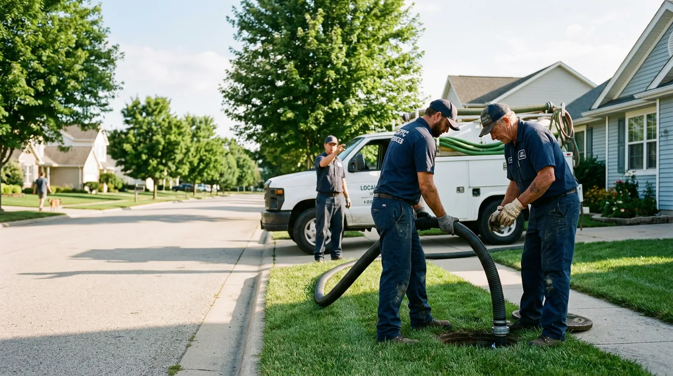 Septic Tank Cleaning in New Lisbon, IN